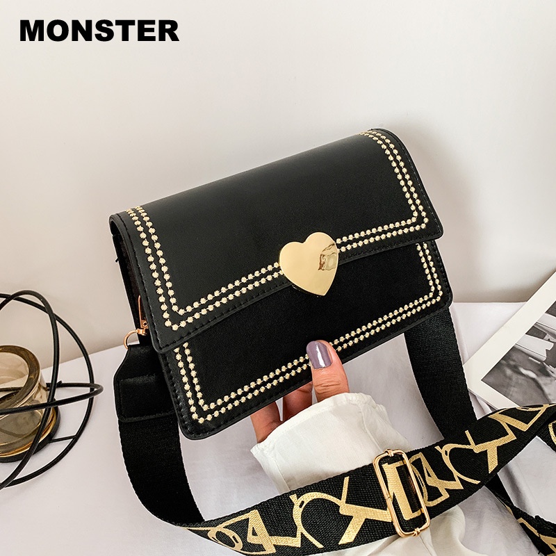 MONSTER túi xách nữ túi đeo chéo kẹp nách đeo vai 2023NEW GDJ2390MN7 36Z230909