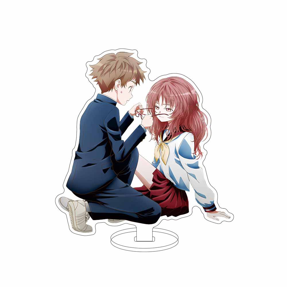 Ere1 Mô Hình Cô Gái i like quên Mắt Kính Đồ Chơi Bằng acrylic anime mie ai komura Kaiede home dec