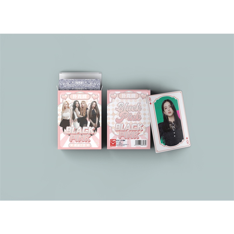 TNT Wang Yibo Xiaozhan Poker Blackpink Ikun Liu Yaowen Song Yaxuan Ma Jiaqi Palying Card Photocard 54pcs/box