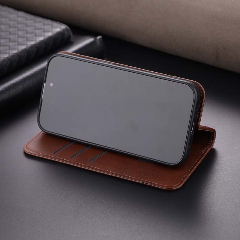 Pu Bao Da Điện Thoại Có Ngăn Đựng Thẻ Cho iphone 15 pro max 14 plus case iphone15 promax 15plus cover