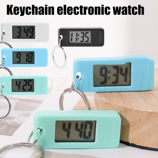 Đồng hồ điện tử mini hình oval / đồng hồ điện tử / đồng hồ kỹ thuật số / đồng hồ treo chìa khóa bỏ túi