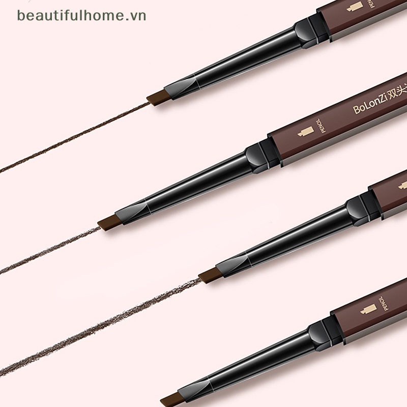 Bút Chì Kẻ Lông Mày Hai Đầu lasg Chống Thấm Nước Có 5 Màu Để Chọn Lựa Dành Cho Nữ