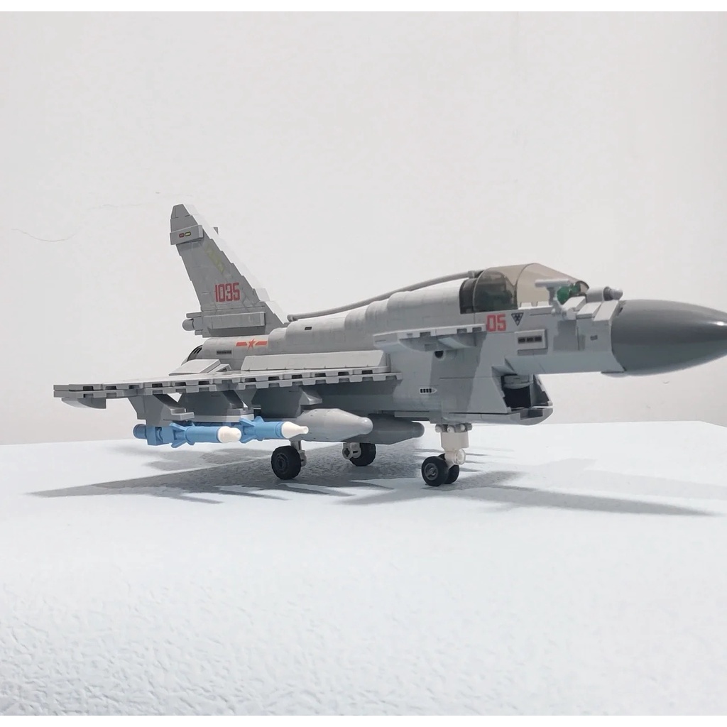 Set 820 Mô Hình Máy Bay Chiến Đấu moc ww2 j10b Mới