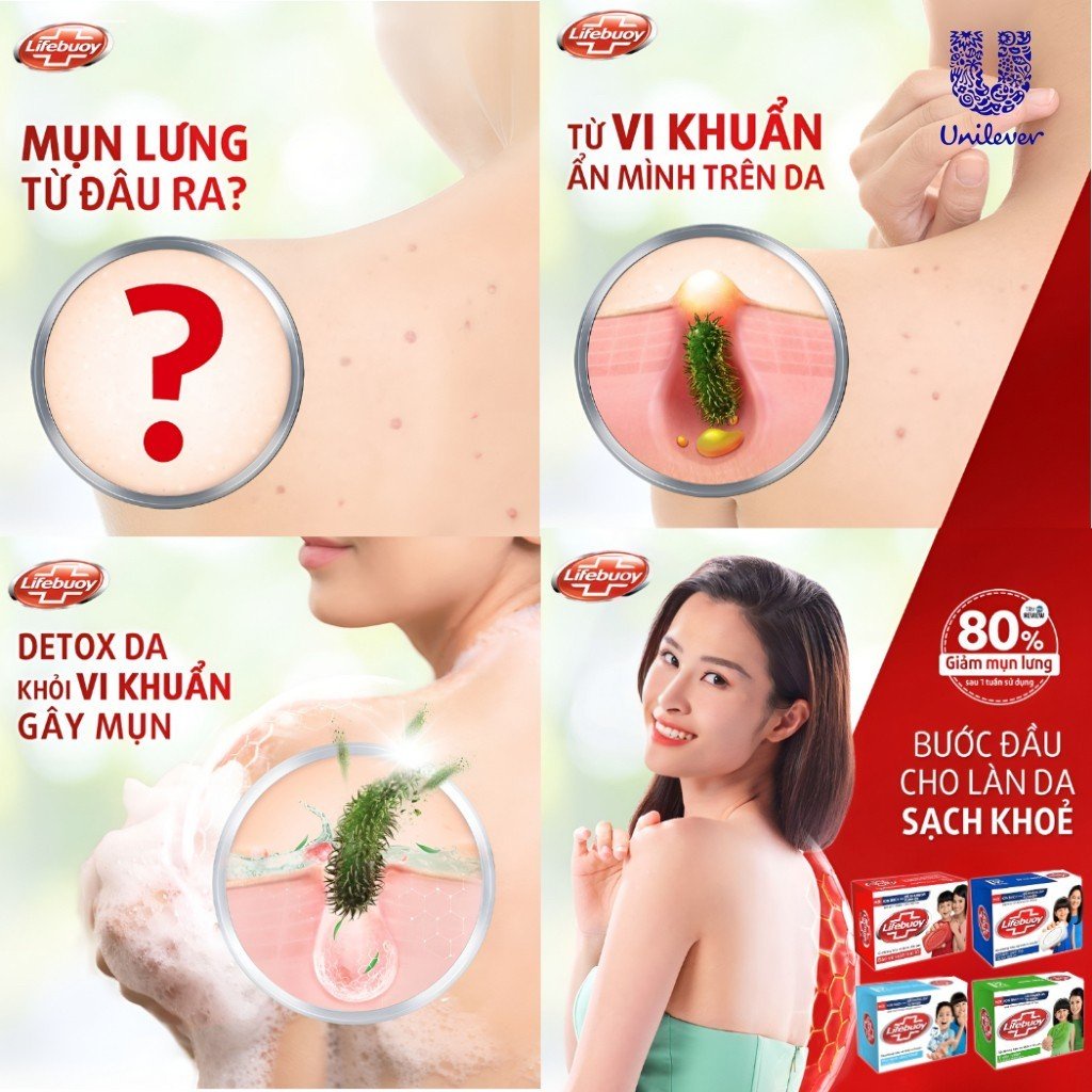 Bánh Xà Phòng Lifebuoy Ion Bạc Bảo Vệ Khỏi 99.9% Vi Khuẩn - 90G