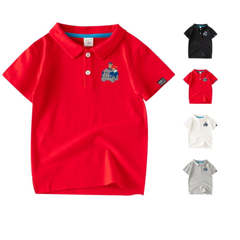Áo Thun polo Tay Ngắn In Hình paw patrol 6 Màu Mã la003
