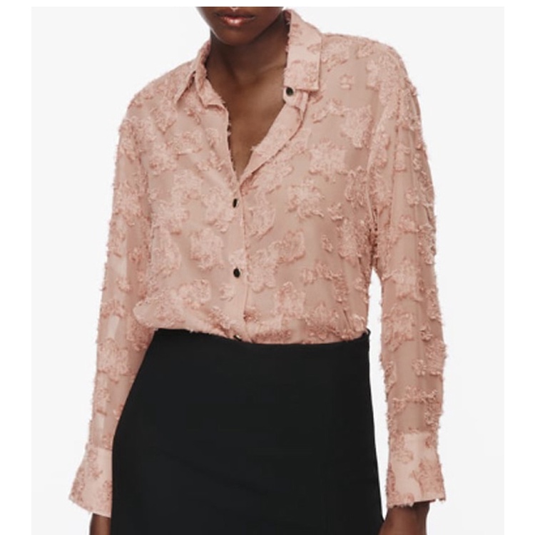 Zara Áo Sơ Mi In Hoa Thời Trang Mùa Thu Đông Dành Cho Nữ8089705
