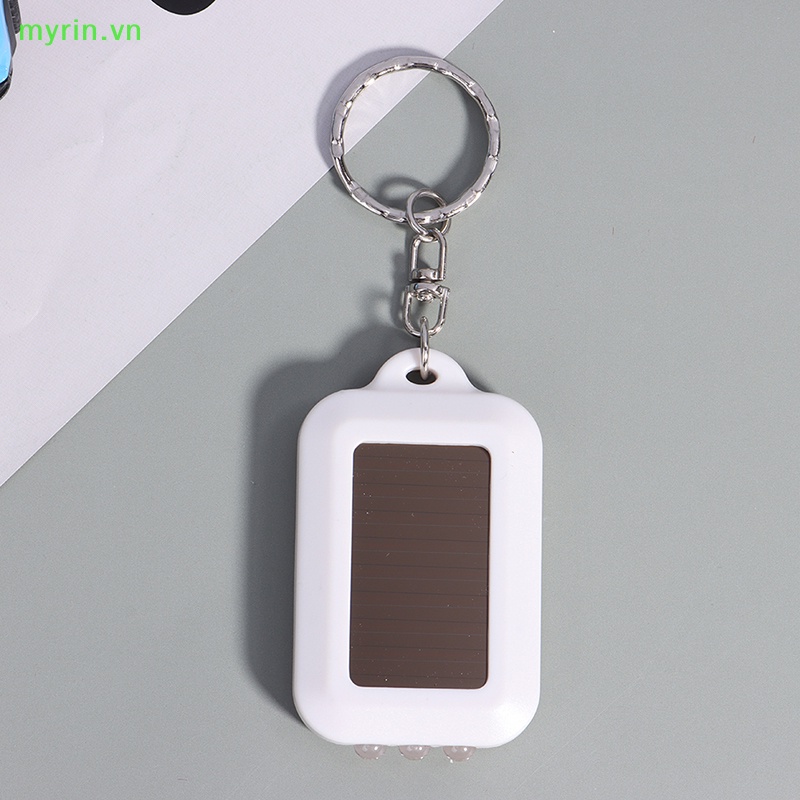 1 Móc Khóa Đèn Pin Năng Lượng Mặt Trời mini vn