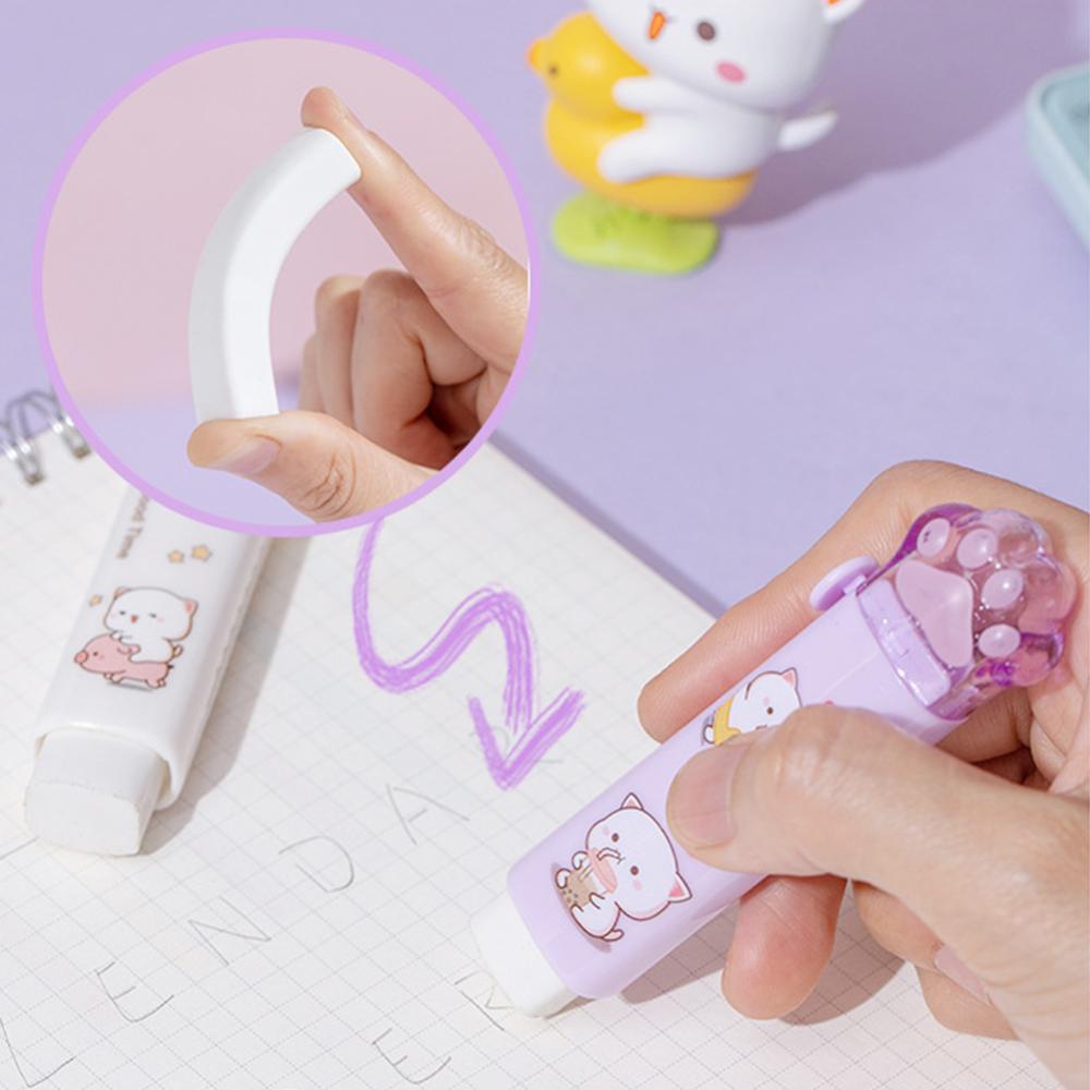 Mocandogo Cục Tẩy Bút Chì Bằng Cao Su a2h7 Họa Tiết Hoạt Hình Dễ Thương Cho Bé
