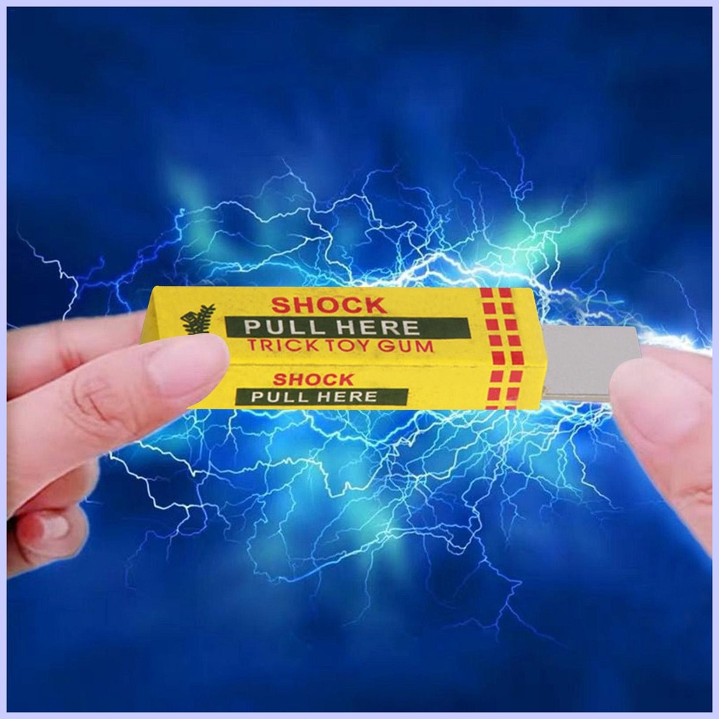 Joke Đồ Chơi Đầu Kéo Giật Điện Giảm Căng Thẳng Cho Ngày Lễ chewing gum