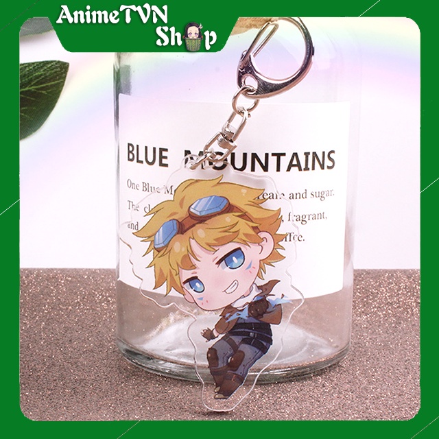 Móc khoá Mica Game Liên Minh Huyền Thoại  LOL - Nhựa Cứng Acrylic In 2 mặt sắc nét