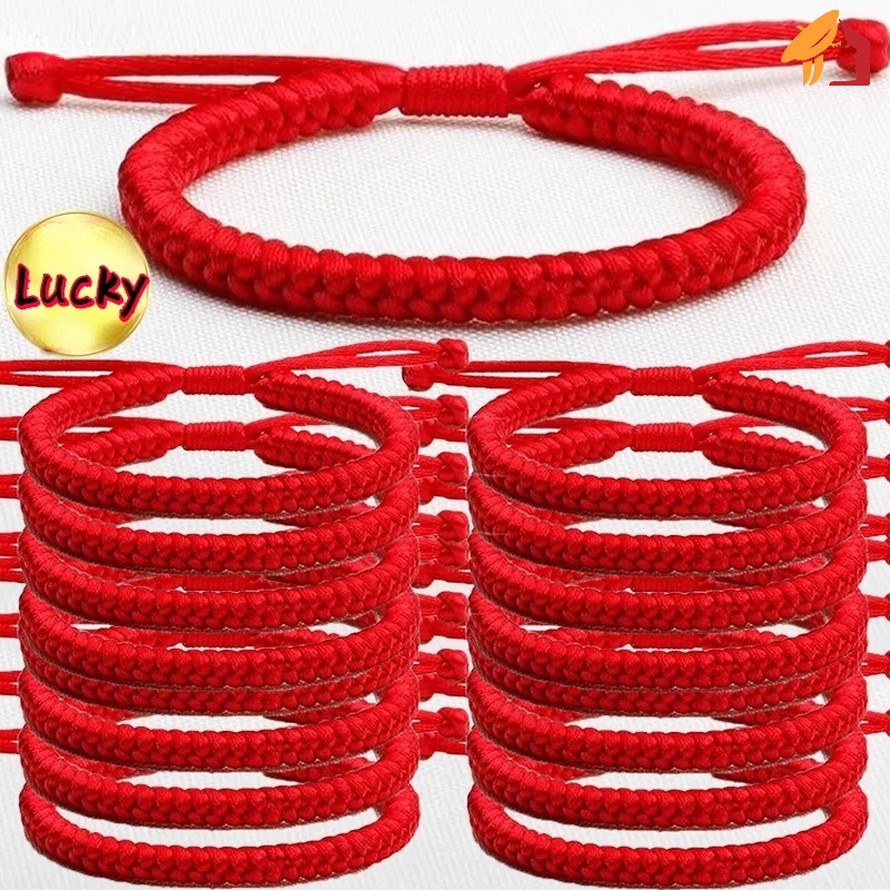 Vòng Đeo Tay Bùa May Mắn Thắt Nút Đuôi Phượng Hoàng Cổ Điển Điều Chỉnh Được handmade Thời Trang Sáng Tạo