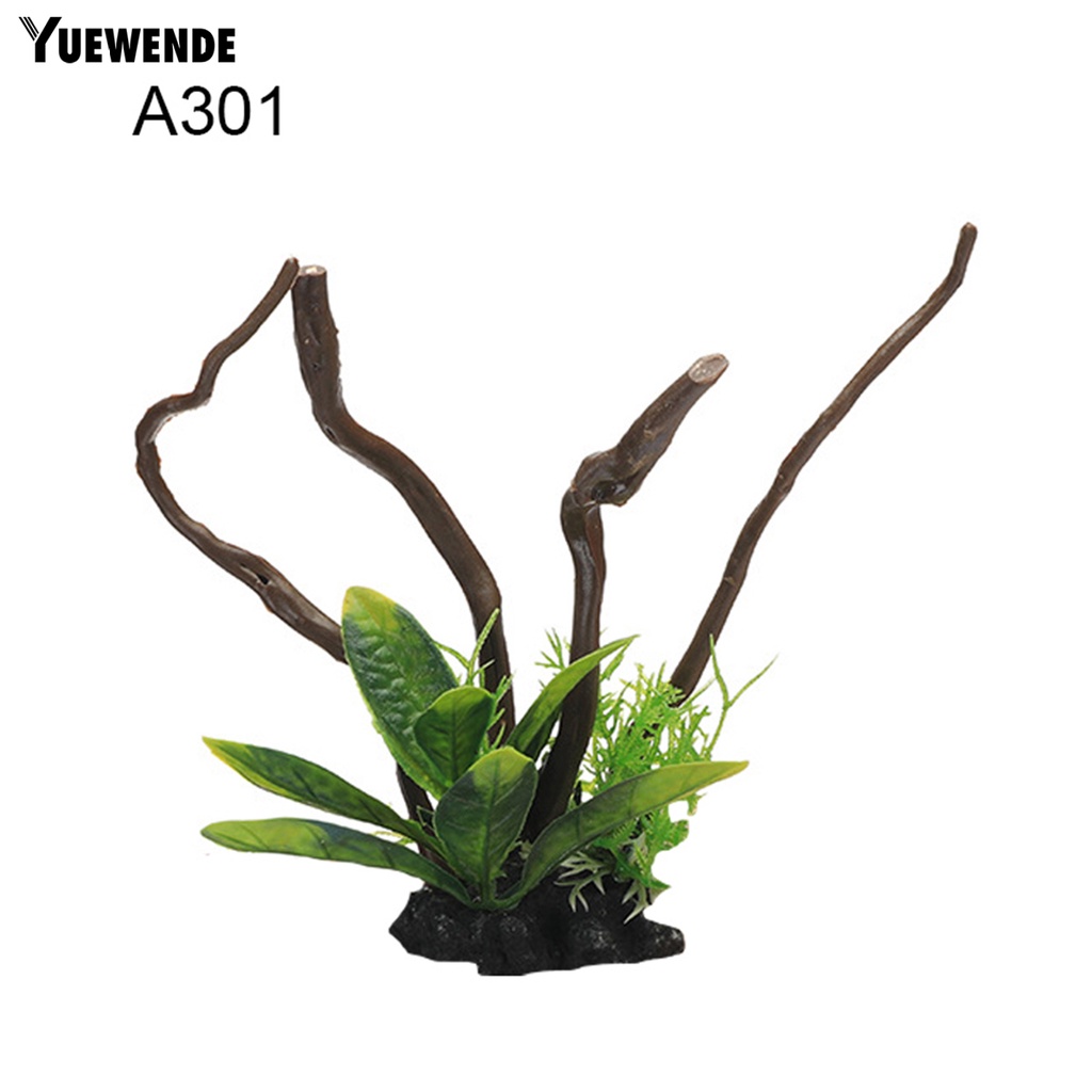 Yu.p Chậu Cây Giả Bằng Nhựa resin Giả Rễ Cây Gỗ An Toàn Cho Trang Trí Tiểu Cảnh