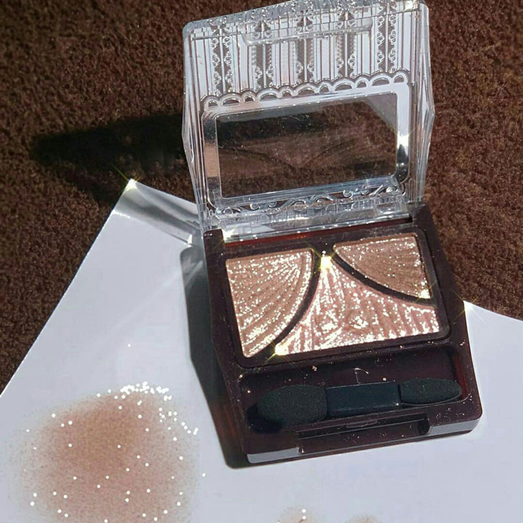 Eye Shadow Plate Lightweight Multicolor Portable 3 Co