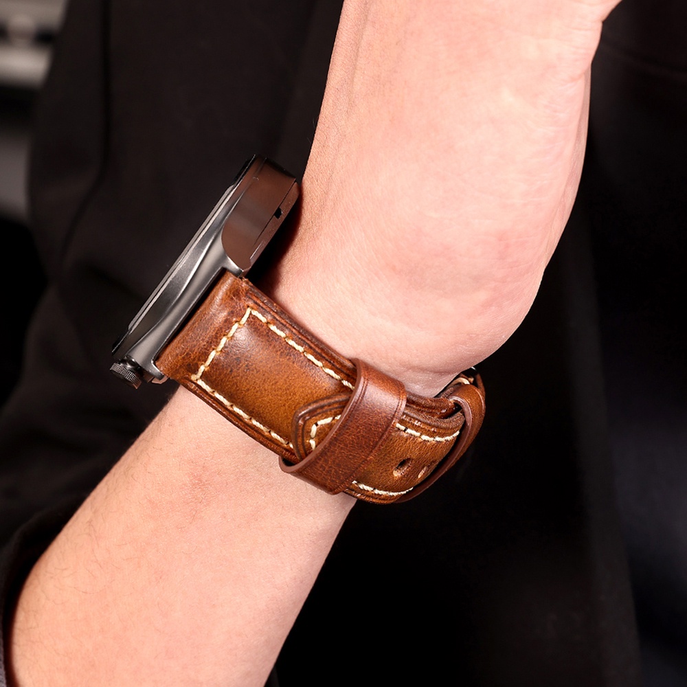 Dây Đeo Tay Thay Thế Bằng Da Mềm Tháo Lắp Nhanh 20mm 22mm 24mm Cho Đồng Hồ Thông Minh huawei gt 4 3