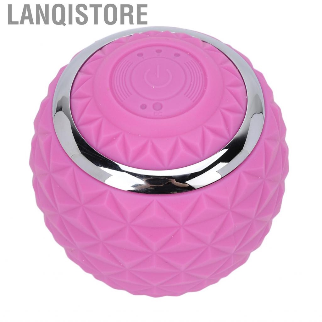 Lanqistore Vibrating  Ball Electric Rechargeable Deep Tissue Trigger Point Massag EO