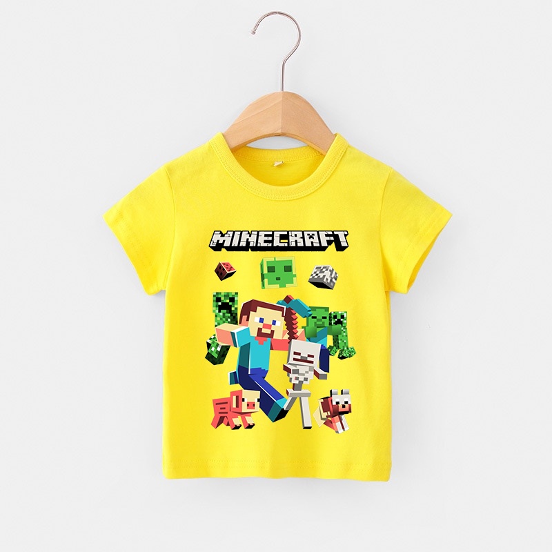 Áo thun trẻ em MINE ART 2, 8 màu áo, đầy đủ size có big size, áo thun cho bé Cotton, Màu khác nhắn shop