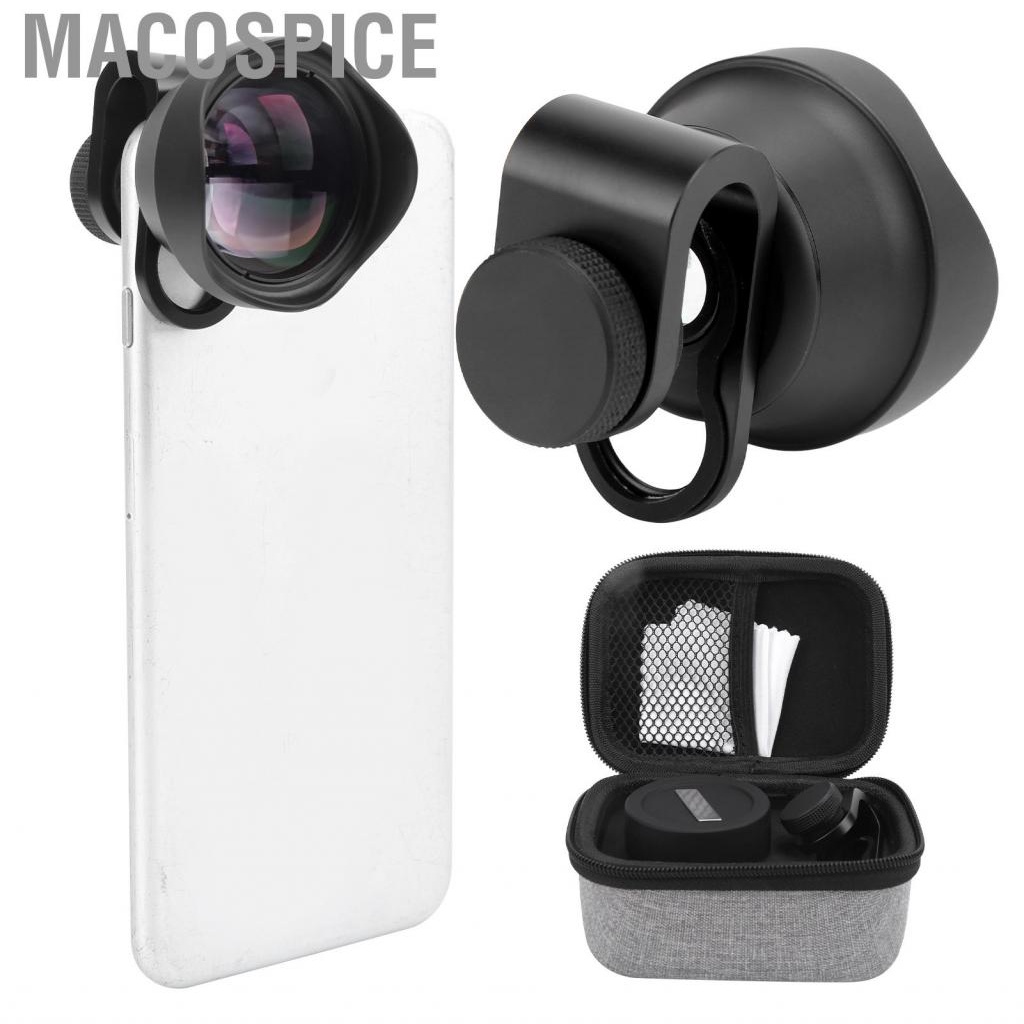 Macospice 65mm HD Mobile Phone External TelepFODo Portrait Lens For Phones/IOS FOD