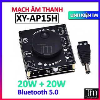 Mạch Khuếch Đại Âm Thanh Bluetooth 5.0 XY-AP15H 2*20W 12/24V