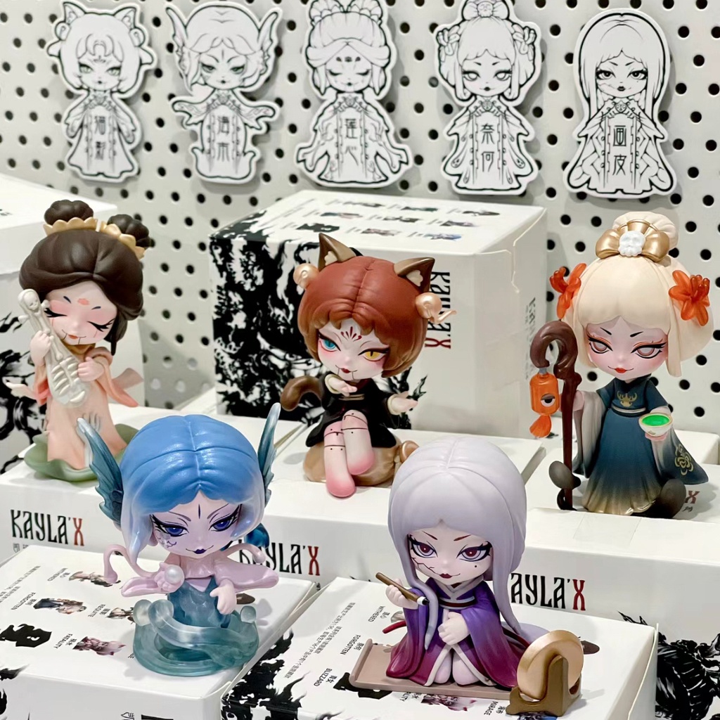Đồ trang trí Búp Bê kayla x v2 lock demon Phong Cách Cổ Điển
