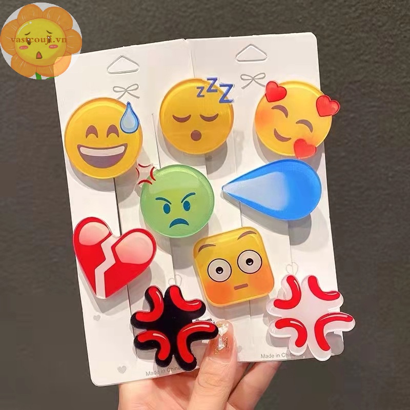 Vastji Kẹp Tóc handmade Hình Giọt Nước Xinh Xắn Cho Nữ vn