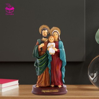 Devoko Holy family Tượng Tượng jesus jesus Dùng Trang Trí Bàn Làm Việc