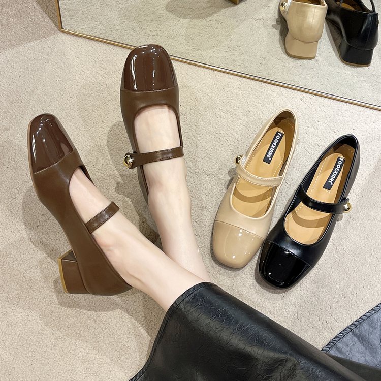 Giày Búp Bê Nữ Mũi Tròn Thời Trang Hàn