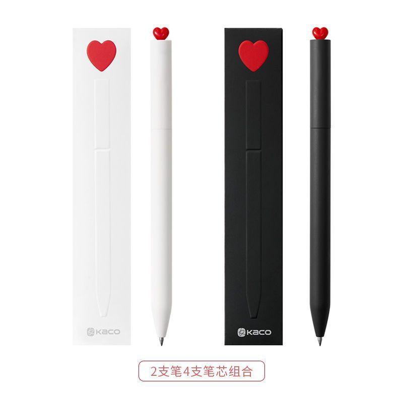 Kaco Hộp Quà Tặng Bút Mực gel Ngòi 0.5Mm Xoay Được Kiểu Dáng Đơn Giản
