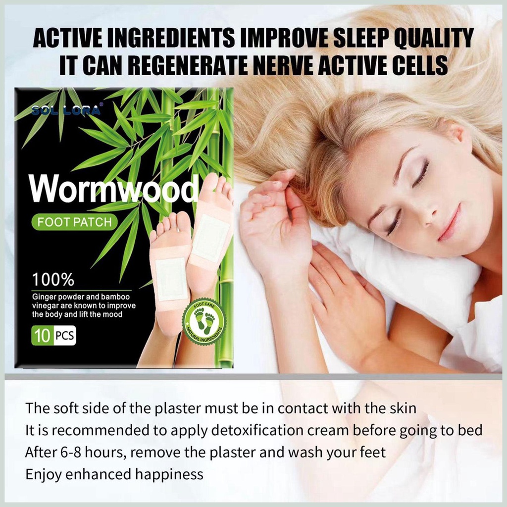 Set 10 Miếng Dán Chân Làm Sạch Sâu Chăm Sóc Sức Khỏe