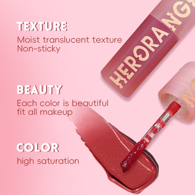 Son bóng Derf dạng thạch trong suốt lâu trôi cân bằng ẩm cho môi 3.5g