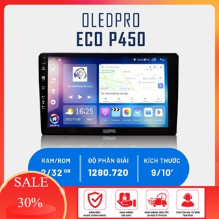  Giá siêu rẻ  Màn hình Android OLED PRO ECO P450 thế hệ mới Chip 8X có quạt tản nhiệt Sim 4G wifi.tặng kèm vietmap s2 