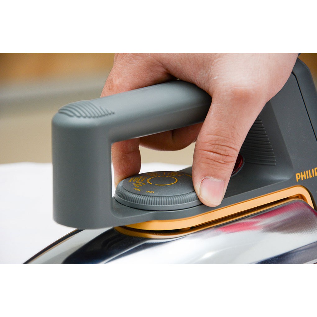 BÀN ỦI KHÔ PHILIPS HD1172 CÔNG SUẤT 1100W ĐẾ INOX