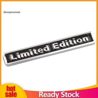 Tem Chữ limited edition Dán Trang Trí Thân Xe Hơi
