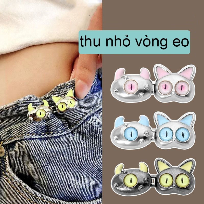 Mới Ghim Cài Cài Hình Gấu Bằng Đá zircon Dễ Thương Dùng Trang Trí Thắt Lưng Quần Jean
