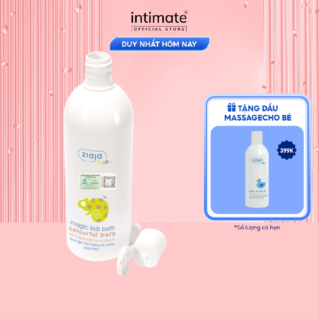 Sữa Tắm Dành Cho Trẻ Từ 12 Tháng Tuổi Ziaja Baby Magic Kids Bath Giúp Làm Sạch Da Dịu Nhẹ 400ml