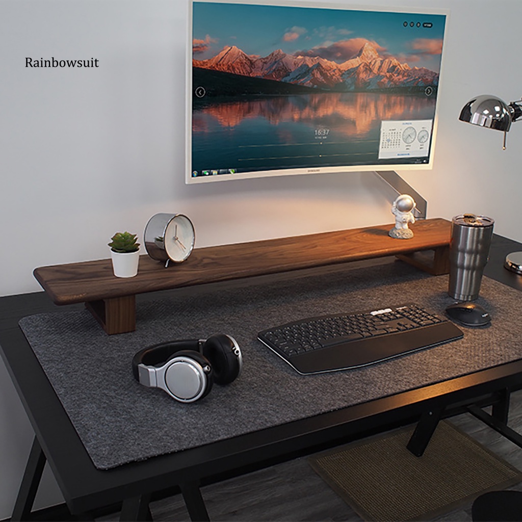 Tấm Lót Chuột  Hình Chữ Nhật Bằng Vải Nỉ pc Dày Chống Trượt Thông Dụng Cho Văn Phòng
