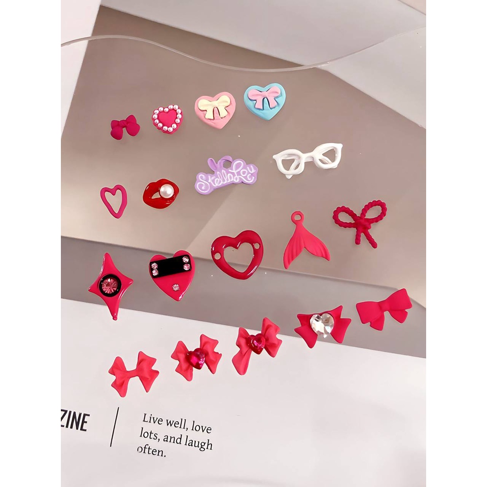 Charm Barbie Girl Hồng Neon Mới 2023 | Trang Trí Móng Tay BB