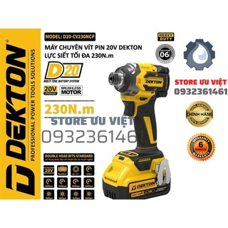 Máy bắt vít dekton chân pin dewalt d20-cv230ncp 230nm chính hãng giá tốt
