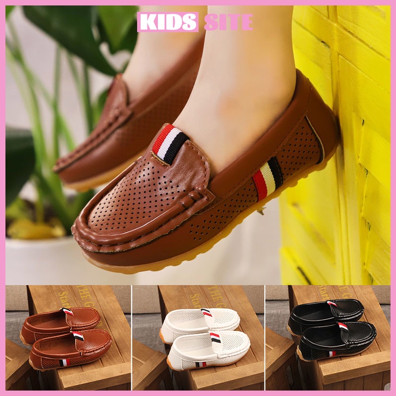 Giày Lười Đế Mềm Thoáng Khí Thời Trang Cho Bé Trai
