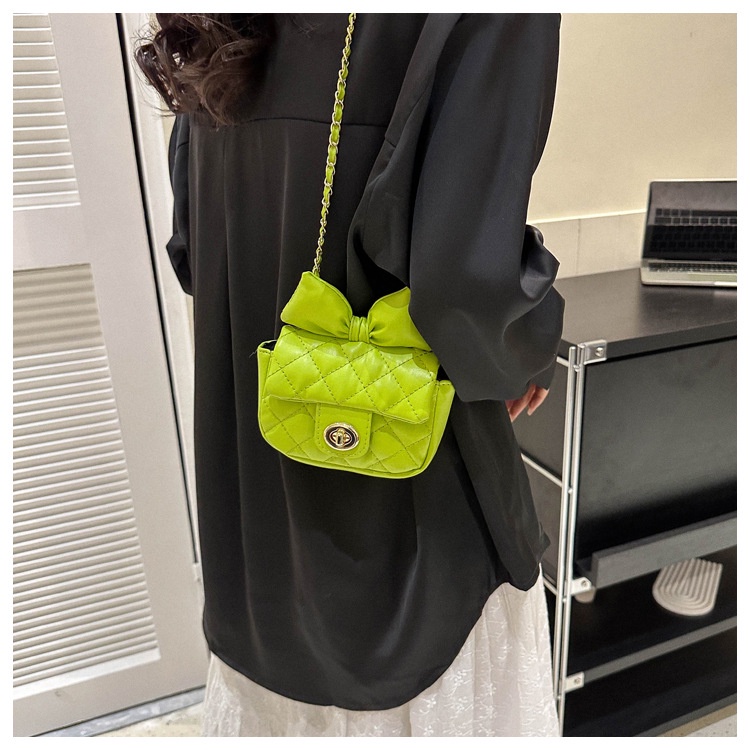 Túi Đeo Chéo mini Đính Nơ Xinh Xắn Cho Nữ