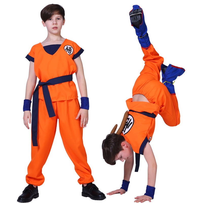 Suge Bộ Đồ Hóa Trang Nhân Vật son goku Trong dragon ball Cho Bé