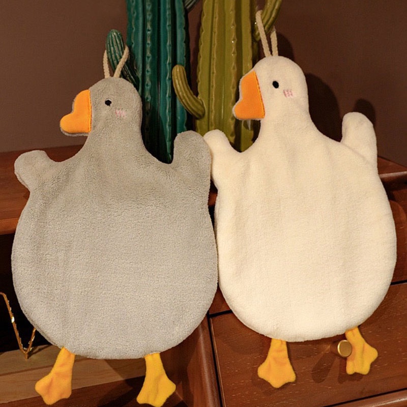 Khăn Lau Tay 2 Lớp Siêu Thấm Hút Hình Cá Ngựa Dễ Thương