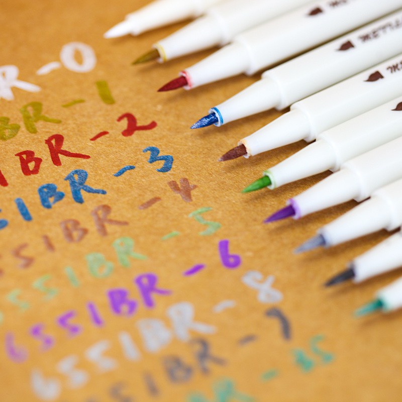Bút Viết Thư Pháp Metalle Brush Pen Nhà Cam