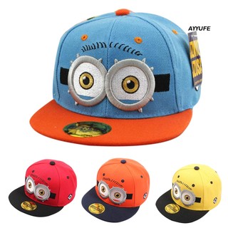 Mũ Lưỡi Trai Thêu Hình minions Phong Cách Hiphop Cho Bé