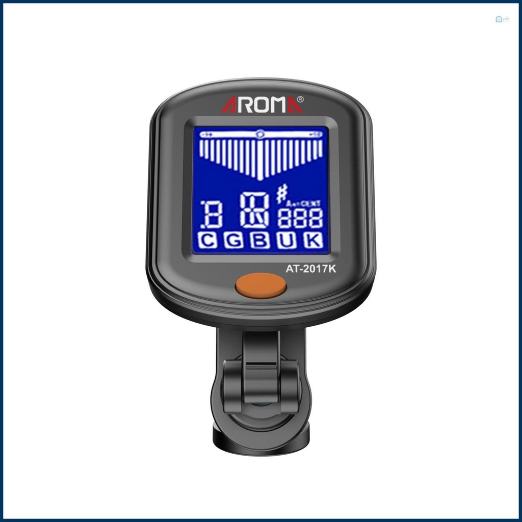 Kẹp Chỉnh Âm mini Có Màn Hình lcd Đa Năng Cho Đàn guitar bass ukulele