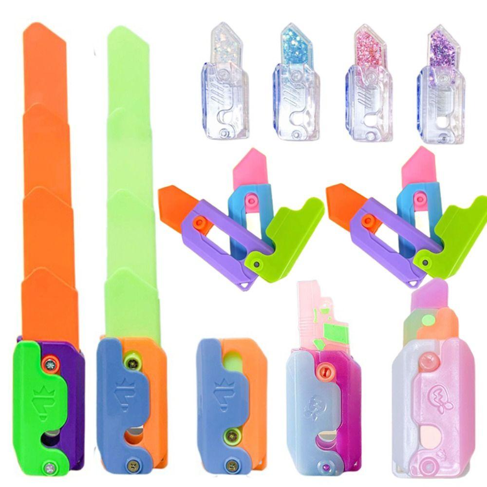 Đồ Chơi Thẻ Nhấn In Hình Cà Rốt 3d Phát Sáng Cho Bé