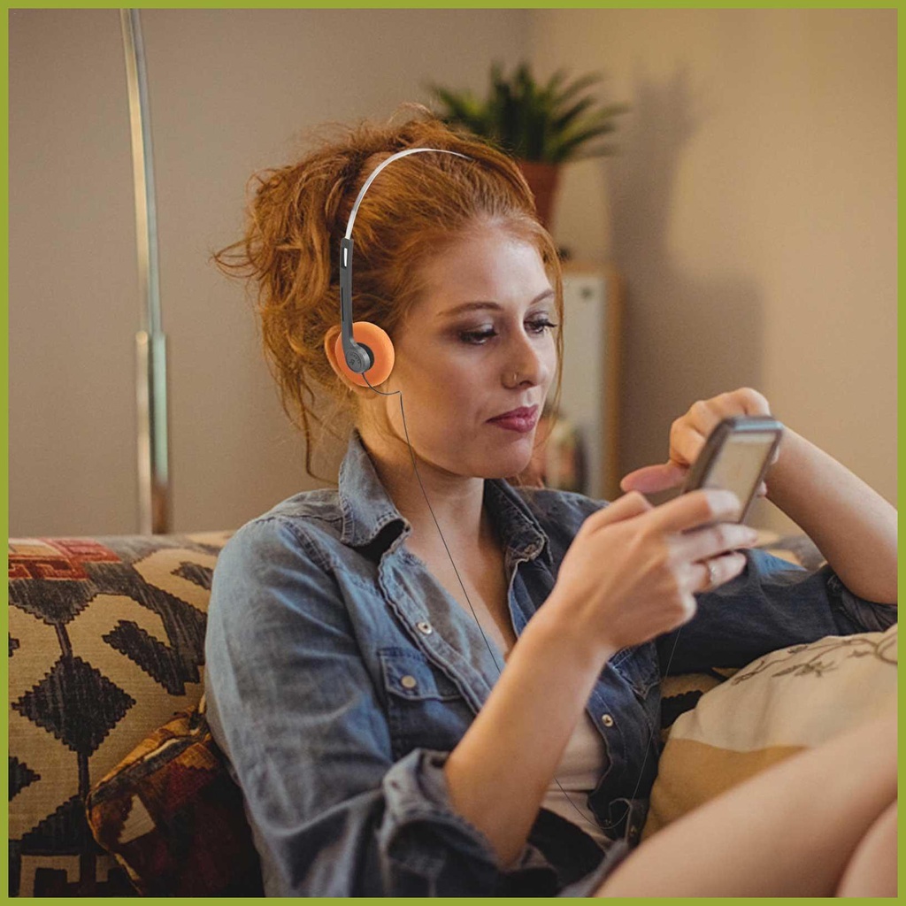 Tai Nghe Có Dây Trong Suốt Phong Cách retro vintage