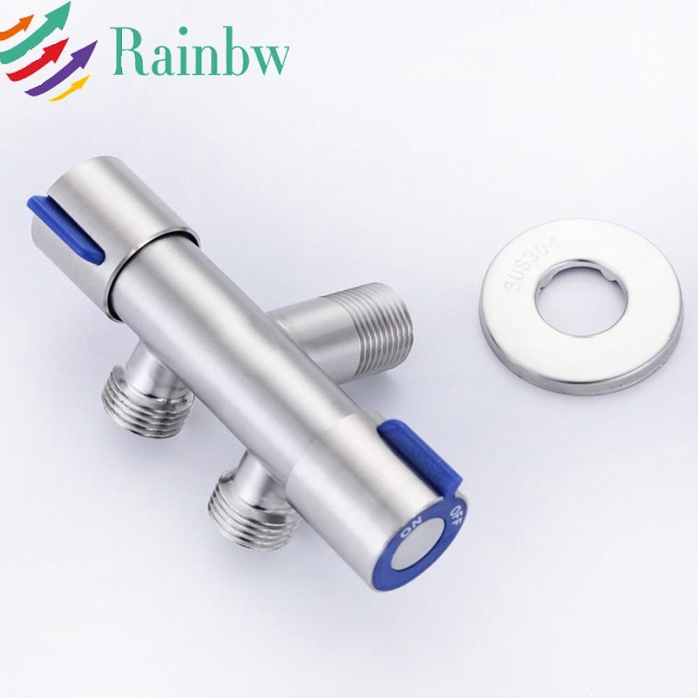 Van Vòi Nước Bằng Thép Không Gỉ Hai Tay Cầm Hình Tam Giác