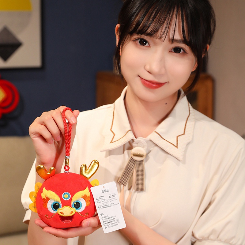 Phong Bì Đỏ 2024 cny Nhồi Bông Có Dây Treo