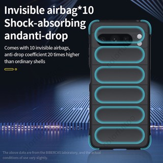Shockproof Case For Google Pixel 8 Pro 5G Pixel8 Pixel8Pro Soft Flexible Silicone TPU Bumper Phone Cover Back Casing Armor Airbag Camera Protective Case Cover