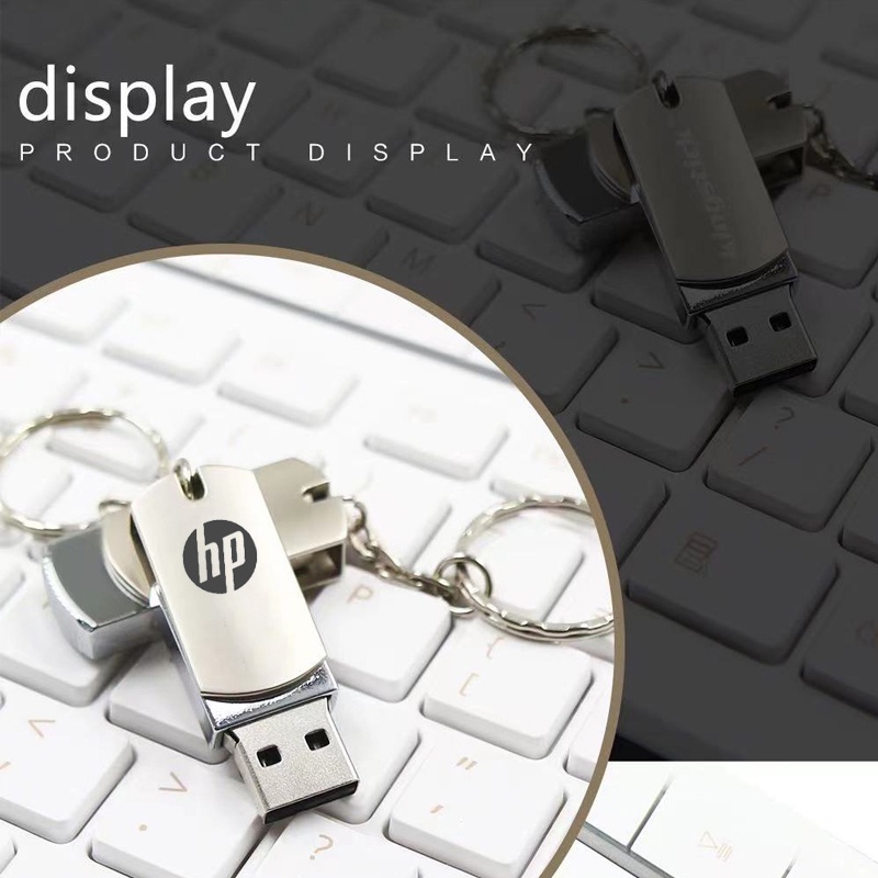 Usb Dung Lượng 256GB 128GB 512GB 1TB 2TB 64GB 32 16GB 8GB Có Móc Khóa